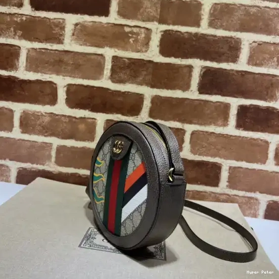 Hyper Peter G Round GUCCI shoulder bag with Double 0617